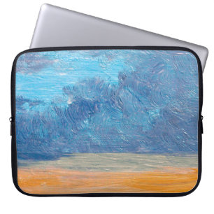 Housse Pour Ordinateur Portable Paysage de peintures à l'huile. Art. abstrait, art