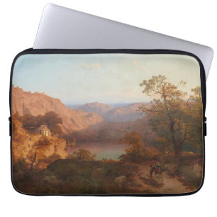 Housse Pour Ordinateur Portable Paysage d'Eifel (1843) - Heinrich Funk