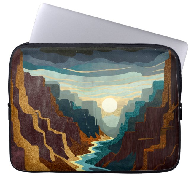 Housse Pour Ordinateur Portable Paysage du Canyon Sunset (Devant)