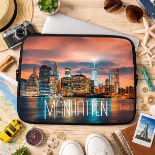 Housse Pour Ordinateur Portable Paysage urbain de Manhatten