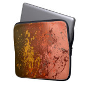 Housse Pour Ordinateur Portable Peach Flurry (devant gauche)