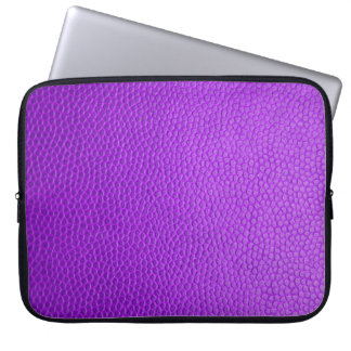 Housse Pour Ordinateur Portable Peau de peau pourpre texture peau