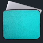 Housse Pour Ordinateur Portable peau en cuir turquoise texture peau<br><div class="desc">peau en cuir turquoise texture peau</div>