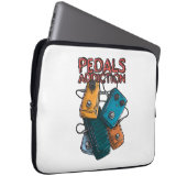 Housse Pour Ordinateur Portable Pedals addiction (Devant droit)