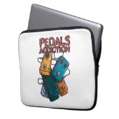 Housse Pour Ordinateur Portable Pedals addiction (devant gauche)