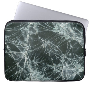 Housse Pour Ordinateur Portable Peinture à l'huile de surface en verre brisé (Styl