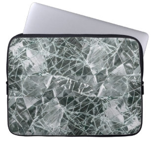 Housse Pour Ordinateur Portable Peinture à l'huile de surface en verre brisé (styl