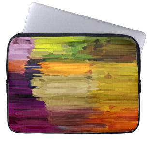 Housse Pour Ordinateur Portable Peinture Abstraite   Art Abstrait coloré 22