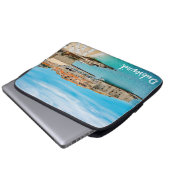 Housse Pour Ordinateur Portable Peinture de la plage de Dubrovnik (Devant bas)