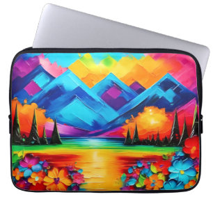 Housse Pour Ordinateur Portable Peinture Horizon Dreamscape
