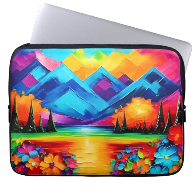 Housse Pour Ordinateur Portable Peinture Horizon Dreamscape (Devant)