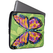 Housse Pour Ordinateur Portable Peinture papillon abstraite (Devant droit)