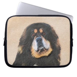 Housse Pour Ordinateur Portable Peinture Tibétaine Mastiff - Joli art original chi