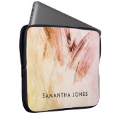 Housse Pour Ordinateur Portable Peinture Traces Texture boue (Devant droit)