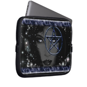 Housse Pour Ordinateur Portable Pentacle de la Déesse