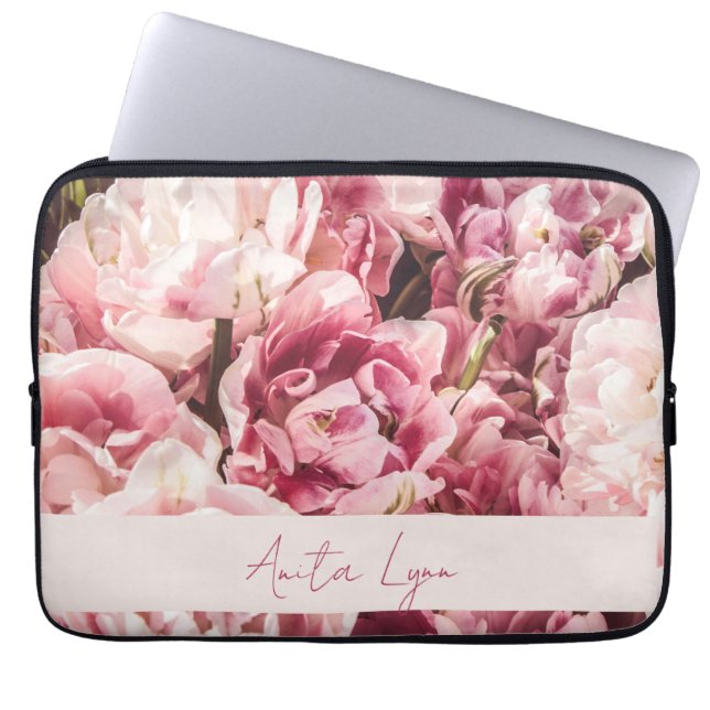 Housse Pour Ordinateur Portable Peony rose (Devant)