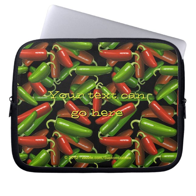 Housse Pour Ordinateur Portable Peppers chili (Devant)