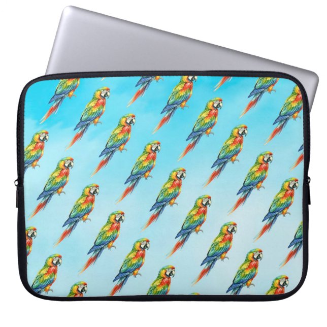 Housse Pour Ordinateur Portable Perroquet (Devant)
