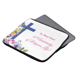 Housse Pour Ordinateur Portable Personalize, 40th Anniversary Nun Religious Life
