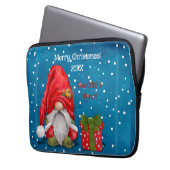 Housse Pour Ordinateur Portable Personnalisable Père Noël (devant gauche)