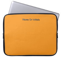 Personnaliser avec les initiales du nom Orange    