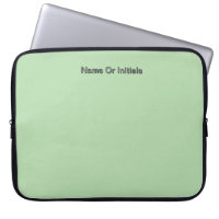 Personnaliser avec les initiales du nom Vert menth