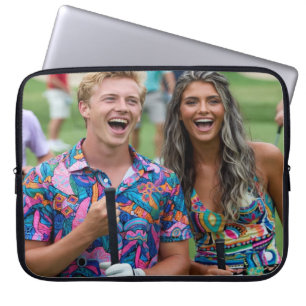 Housse Pour Ordinateur Portable Personnaliser et personnalisation de photo de golf