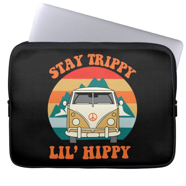 Housse Pour Ordinateur Portable Petit hippie (Devant)