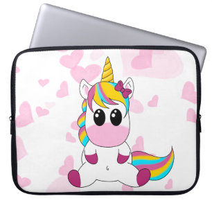 Housse Pour Ordinateur Portable Petite licorne