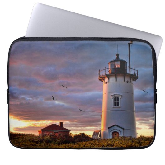 Housse Pour Ordinateur Portable Phare de point de course (Devant)