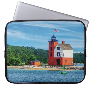 Housse Pour Ordinateur Portable Phare de Round Island