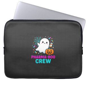 Housse Pour Ordinateur Portable Pharmacien Halloween Pharma-Boo Crew Conception de