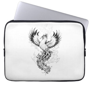 Housse Pour Ordinateur Portable Phoenix Imaginaire animal sauvage Illustration Art