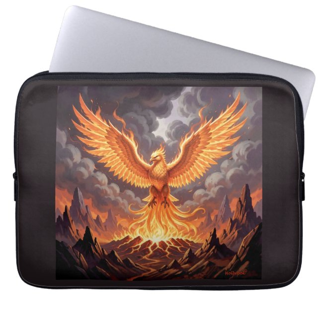 Housse Pour Ordinateur Portable Phoenix Majestique (Devant)