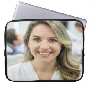 Housse Pour Ordinateur Portable Photo de dentiste personnaliser