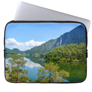 Housse Pour Ordinateur Portable Photo de réflexion sur la montagne du lac pittores