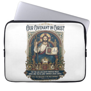 Housse Pour Ordinateur Portable Photographe de mariage Jésus T-shirt chrétien