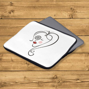 Housse Pour Ordinateur Portable Photographe femme