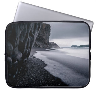 HOUSSE POUR ORDINATEUR PORTABLE PHOTOGRAPHIE À L'ÉCHELLE GRAYSIQUE DE MER ET DE ME