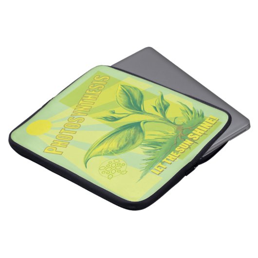 Housse Pour Ordinateur Portable Photosynthèse (Devant haut)