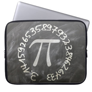 Housse Pour Ordinateur Portable Pi Day PiDay Chalkboard Education
