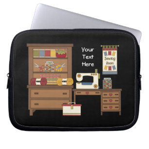 Housse Pour Ordinateur Portable Pièce de couture 1 (personnalisable)