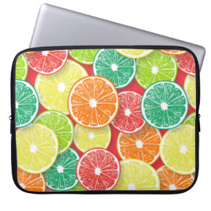 Housse Pour Ordinateur Portable Pièces de fruits d'agrumes pop art 2