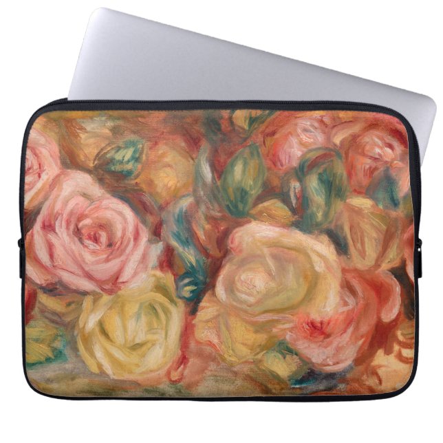 Housse Pour Ordinateur Portable Pierre-Auguste Renoir - Rose (Devant)