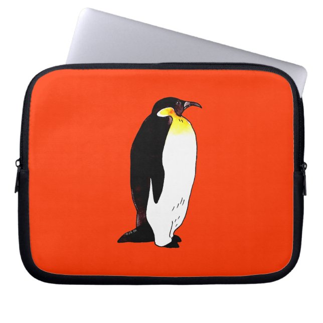 Housse Pour Ordinateur Portable Pingouin d'empereur (Devant)