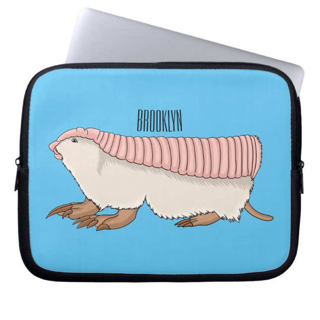 Housse Pour Ordinateur Portable Pink fairy armadillo (Devant)