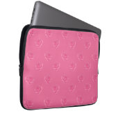 Housse Pour Ordinateur Portable Pink roses (Devant droit)
