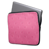 Housse Pour Ordinateur Portable Pink roses (devant gauche)