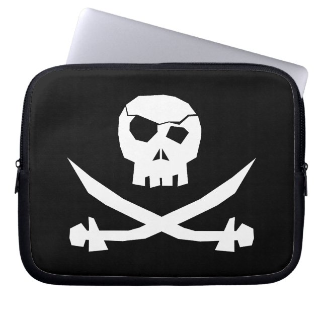 Housse Pour Ordinateur Portable Pirate (Devant)