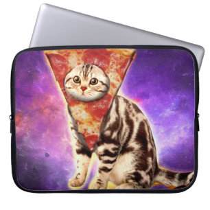 Housse Pour Ordinateur Portable Pizza chaton Kitty